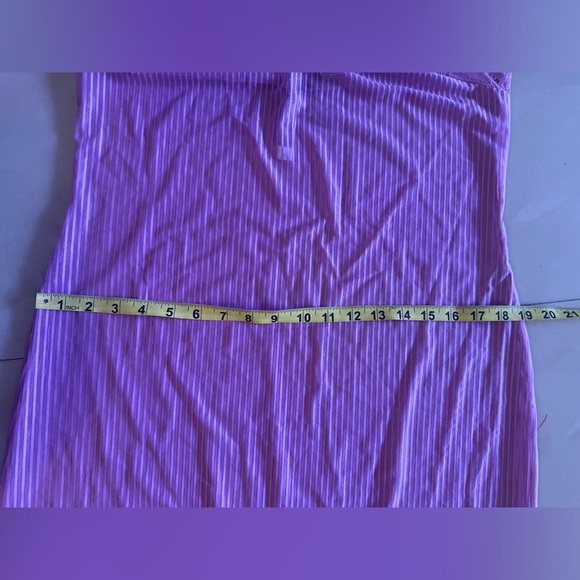 Adore Me Women’s Slip Purple Mulberry XL Jeanne Bodycon Slip New Lace Comfy - Picture 10 of 15